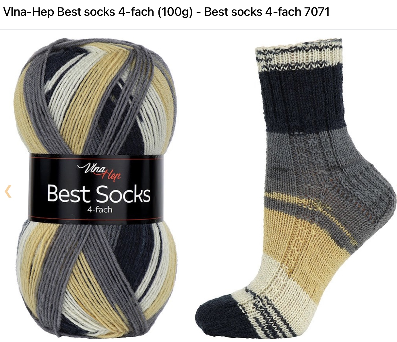  Best socks 4-fach (100g)