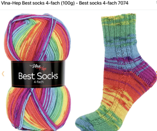  Best socks 4-fach (100g)